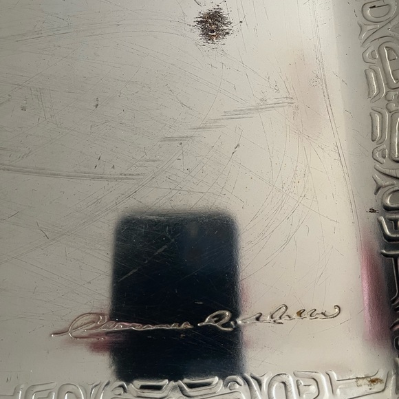 Clarence Wells - Haidi design silver serving tray in good condition - Picture 2 of 6